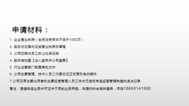 第一類增值電信業務許可證 定義、范圍與申請要點解析